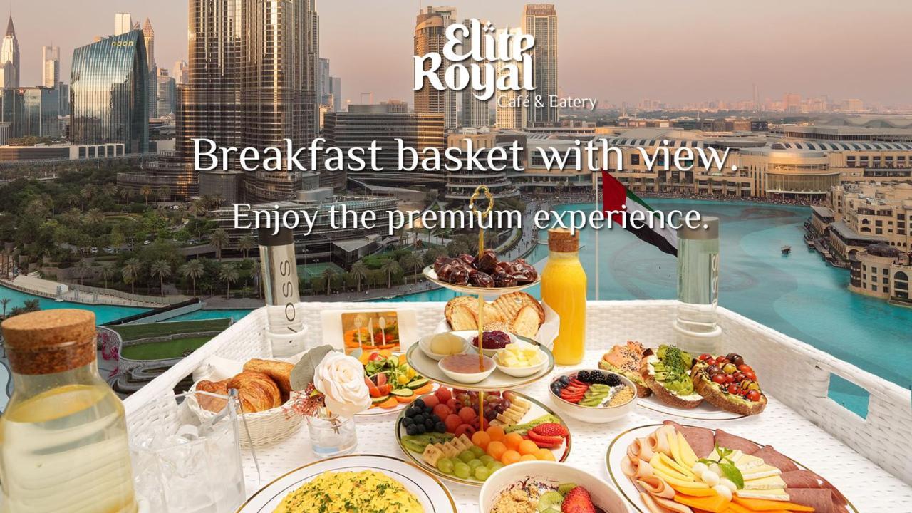 Elite Royal Apartment - Full Burj Khalifa And Fountain View - Caesar Dubaj Zewnętrze zdjęcie